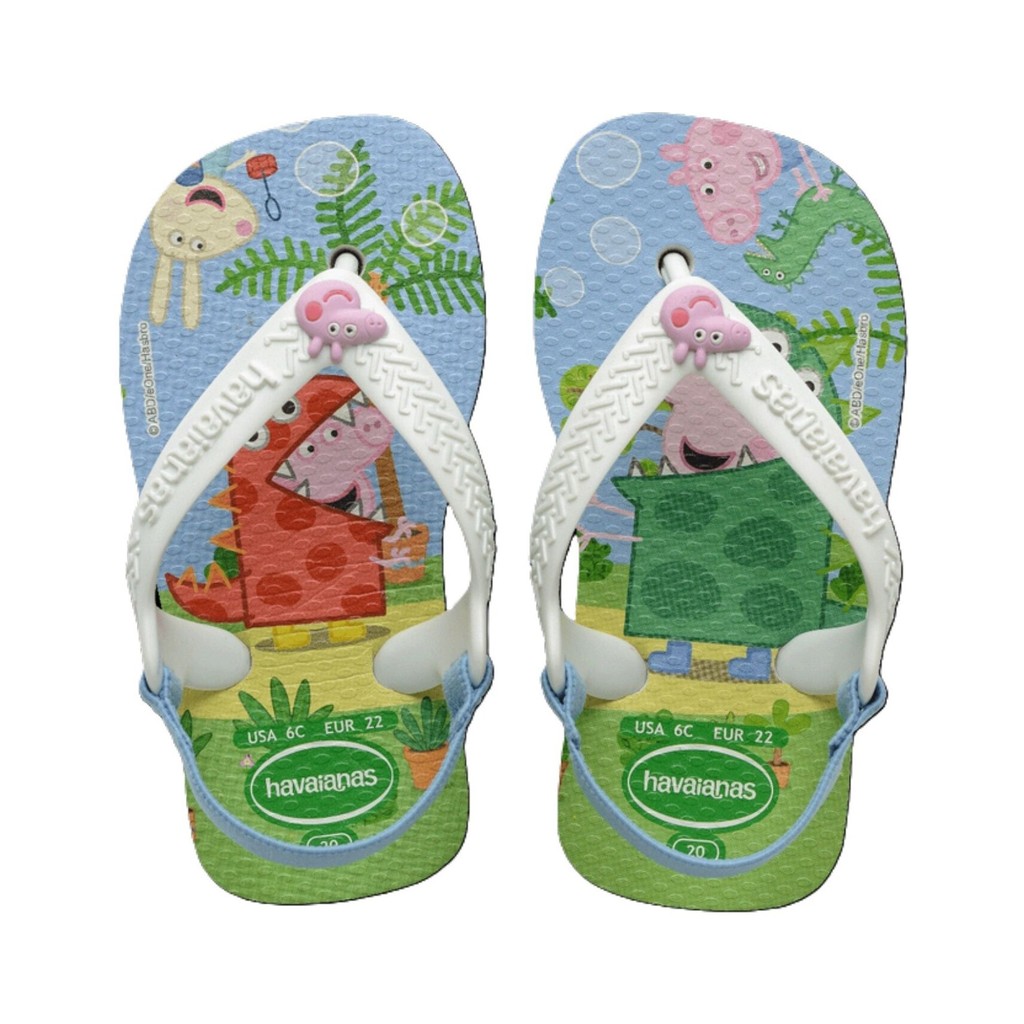 Chinelo Havaianas Bebe Peppa Pig Com elástico