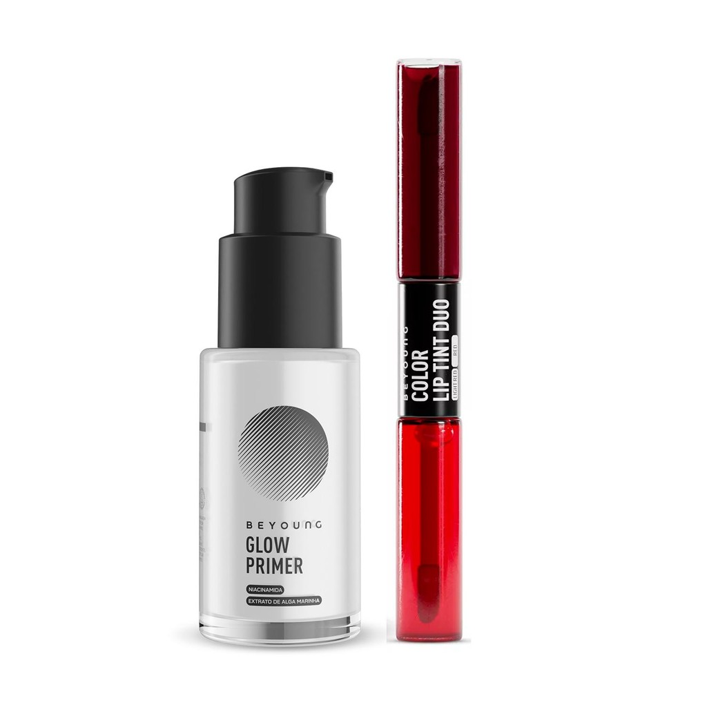 Kit Beyoung Dupla de Make 1 Glow Primer Pearl e 1 Lip Tint - Beauty