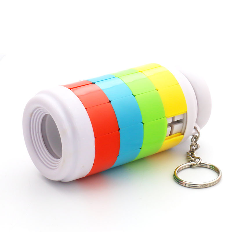 Telescópio Spyglass Chaveiro Pode Deslizar Telha Cilindro Coleção Twisty Quebra-Cabeça Cubo Mágico Adolescente Adulto In