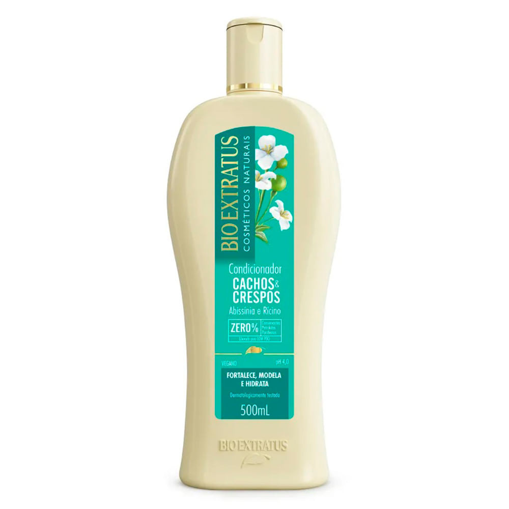 Condicionador Bio Extratus Cachos E Crespos 500ml - Beauty
