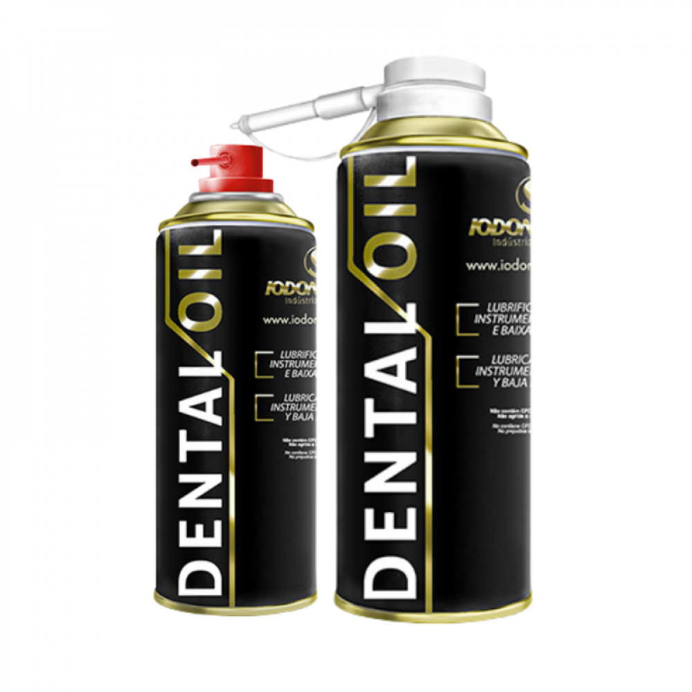 Spray Lubrificante odontologico Oil AR e FG Iodontosul Embalagem com 200ml em Oferta na Shopee