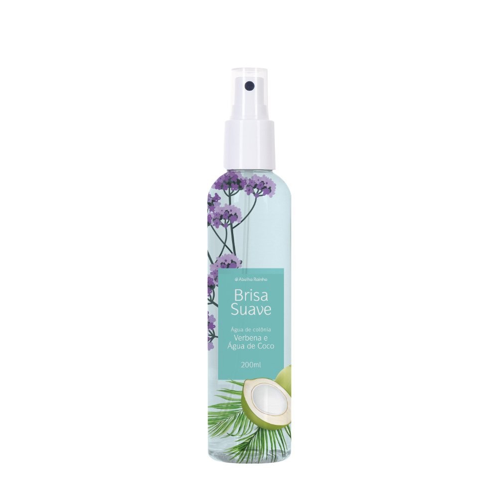 Brisa Suave Água de Colônia Verbena e Água de Coco