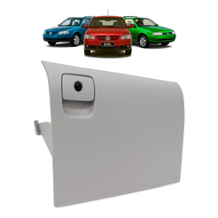 Tampa Porta Luvas Gol G3 2000 2001 2002 A 2005 Cinza Flanel