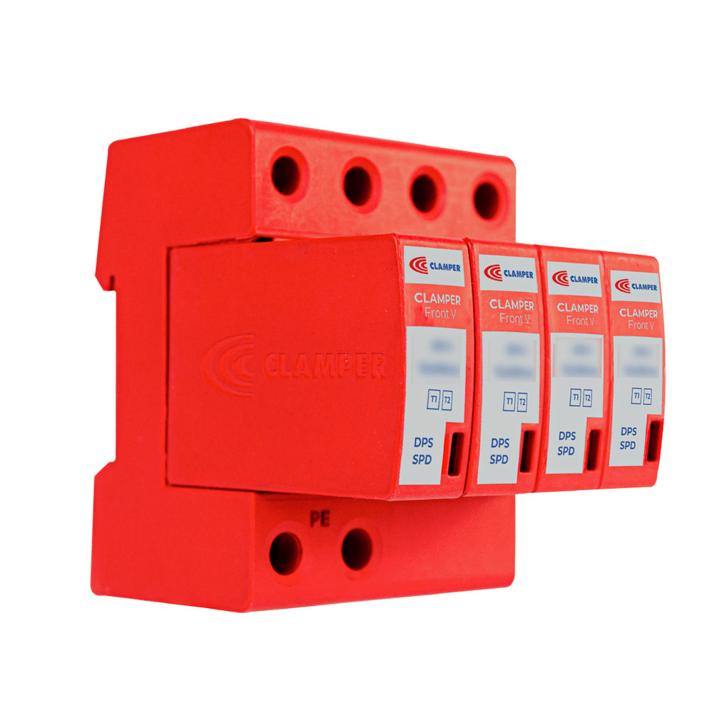 DPS CLAMPER FRONT V TETRAPOLAR 275V 12,5/60KA 4+0 / CI