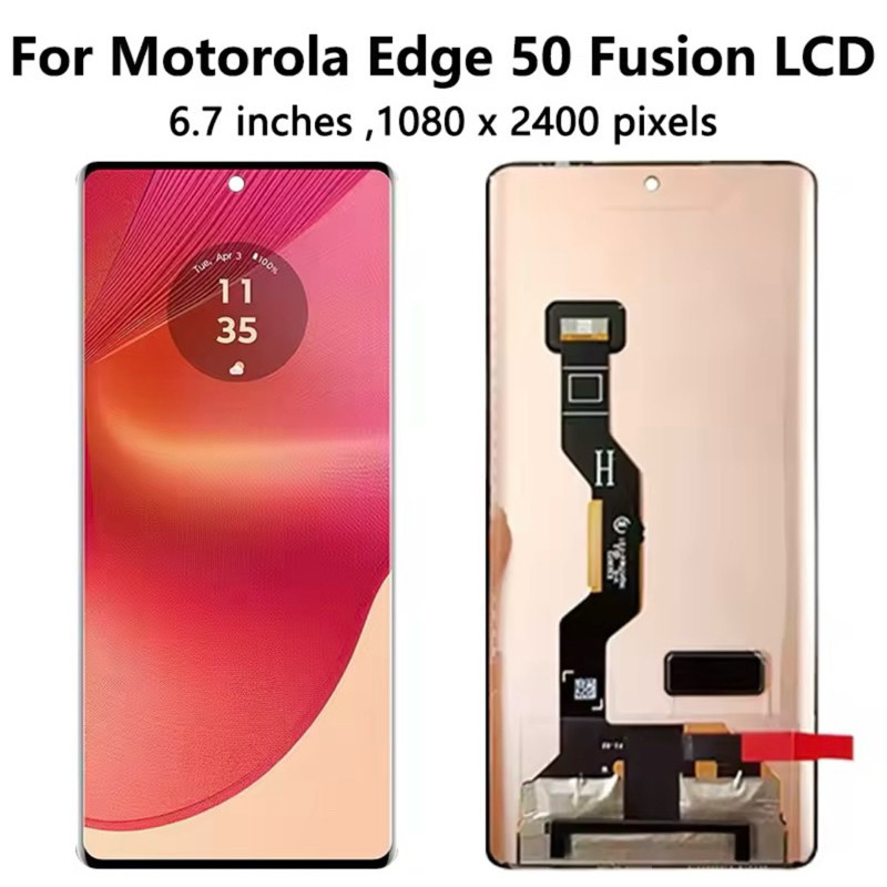 Tela Lcd Original Para Motorola Edge 50 Fusion / Moto G85 Pronto Entrega + Pelíc
