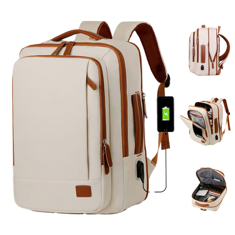Mochila Grande 4 Em 1 Com Carga Rápida USB -Mochila do laptop de viagem em Oferta na Shopee
