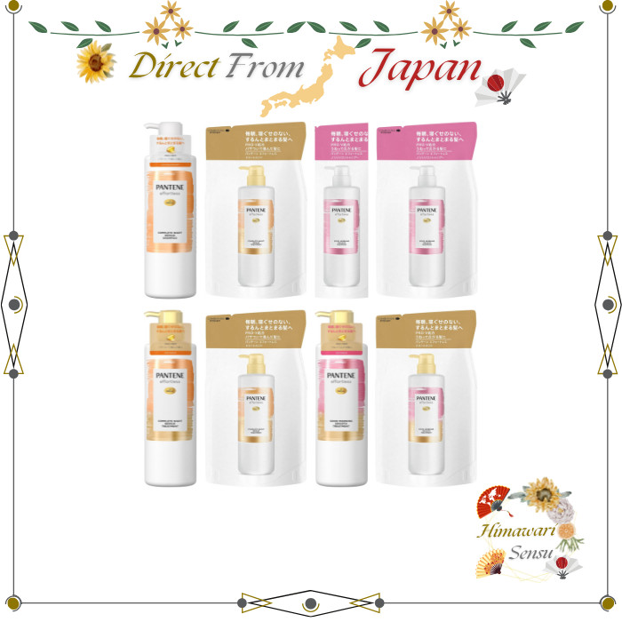 Shampoo E Tratamento Sem Esforço Pantene Reparação Noturna/Bomba Suave Matinal Recarga De Óleo Direto Do Japão