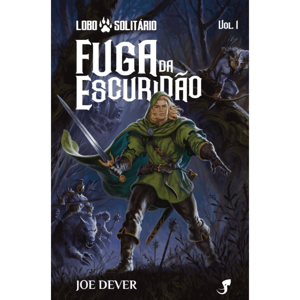 Capa do livro Livro - Lobo Solitário Vol. 1 - Fuga da Escuridão - Novo - Editora Jambô -