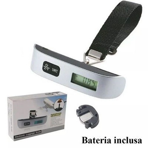 Imagem Balança de Bagagem Mala para Viagem Digital 50kg Alça Nylon MS