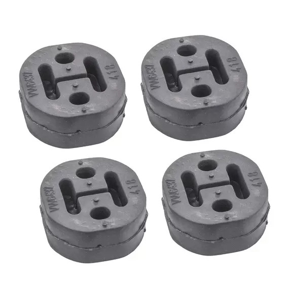 Kit 4 Coxim Escapamento Gol G2/G3/G4  Intermediario Silencioso parati saveiro