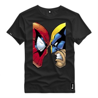 Camisa Super Heroì Wolverine x Spider Modelo Exclusivo Camiseta Filme lançamento 2024!!