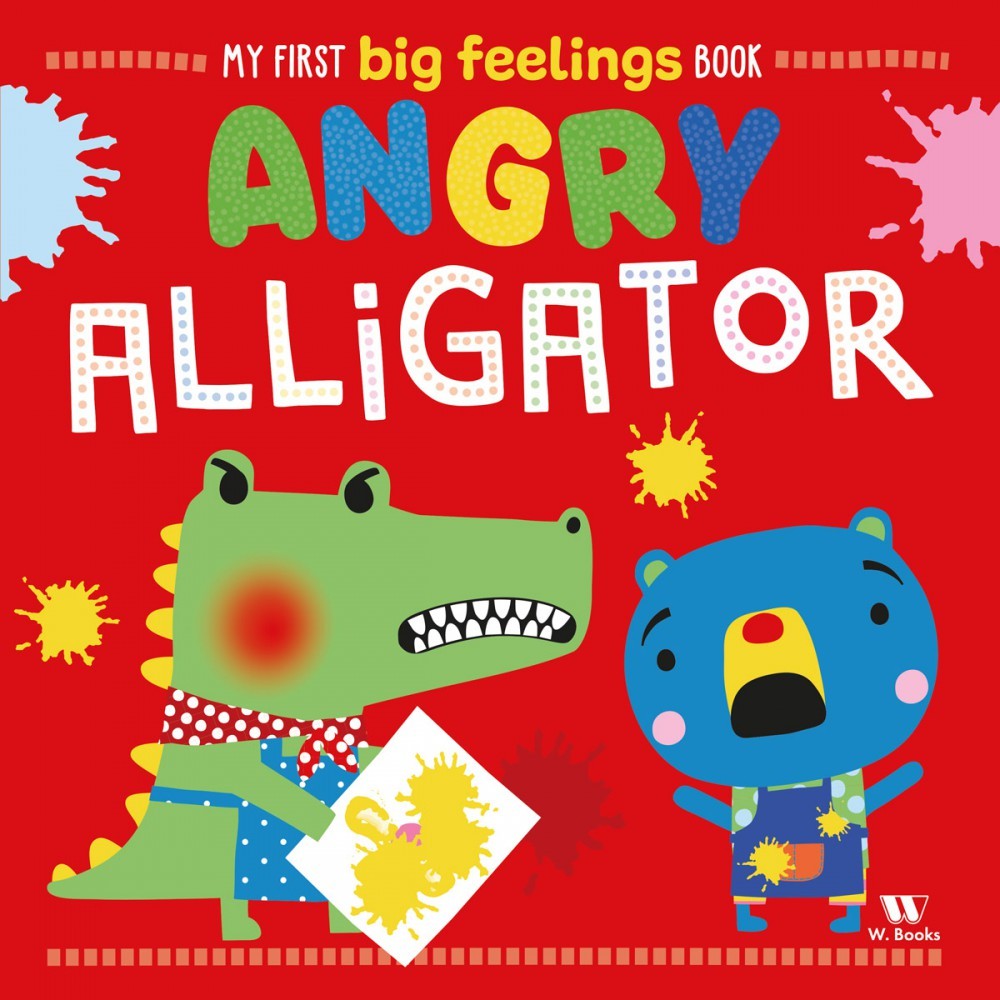 Livro Literatura infantil Angry Alligator W.Books