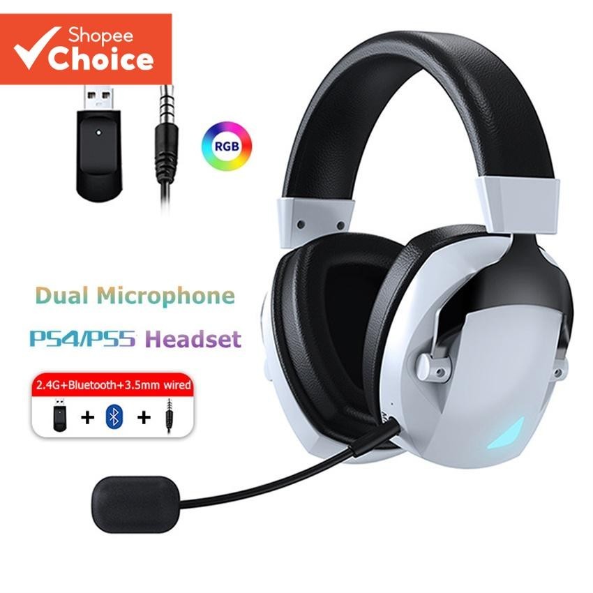 Fones De Ouvido Sem Fio Bluetooth Gaming Headset Com Microfone 3.5mm PC Gamer Cancelamento De Ruído De Alta Qualidade Pa