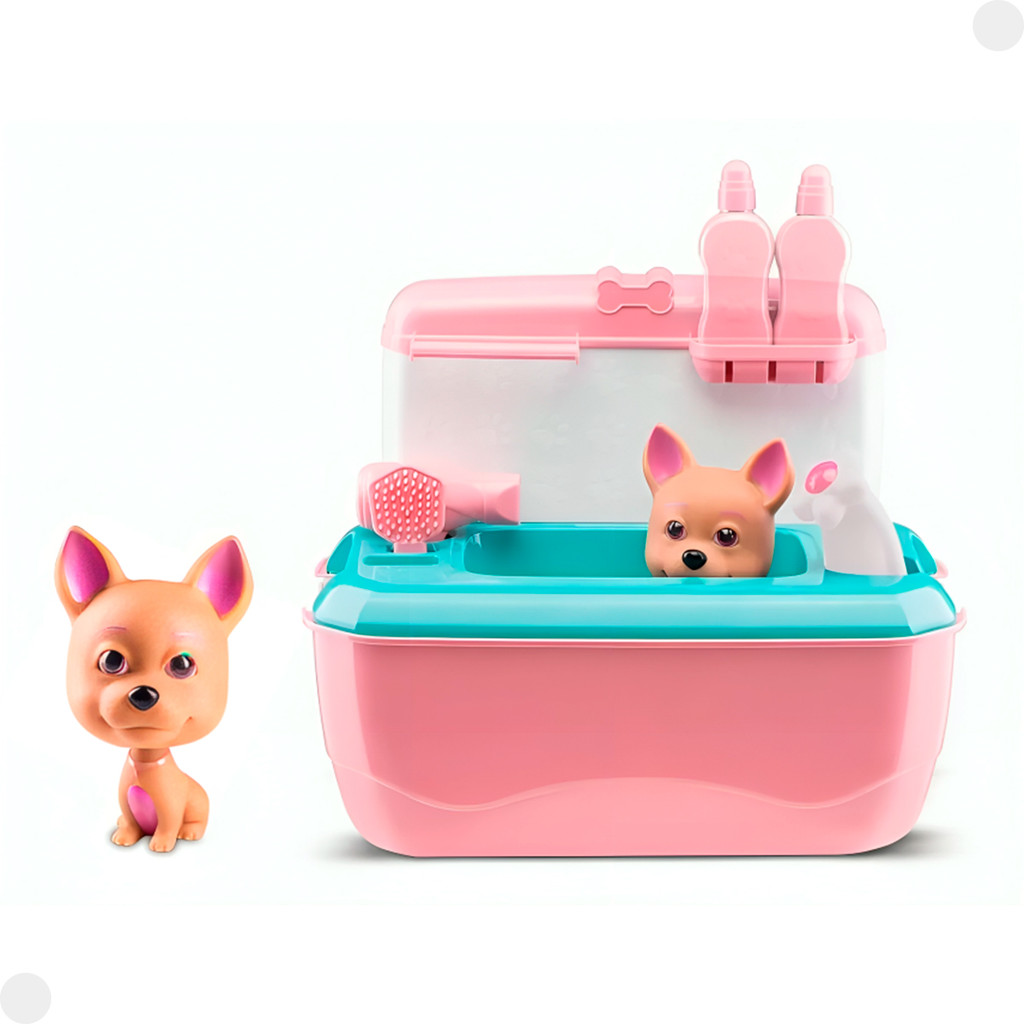 Maleta Dr. Canino Rosa E Verde 5510 - Roma - Mom & Baby