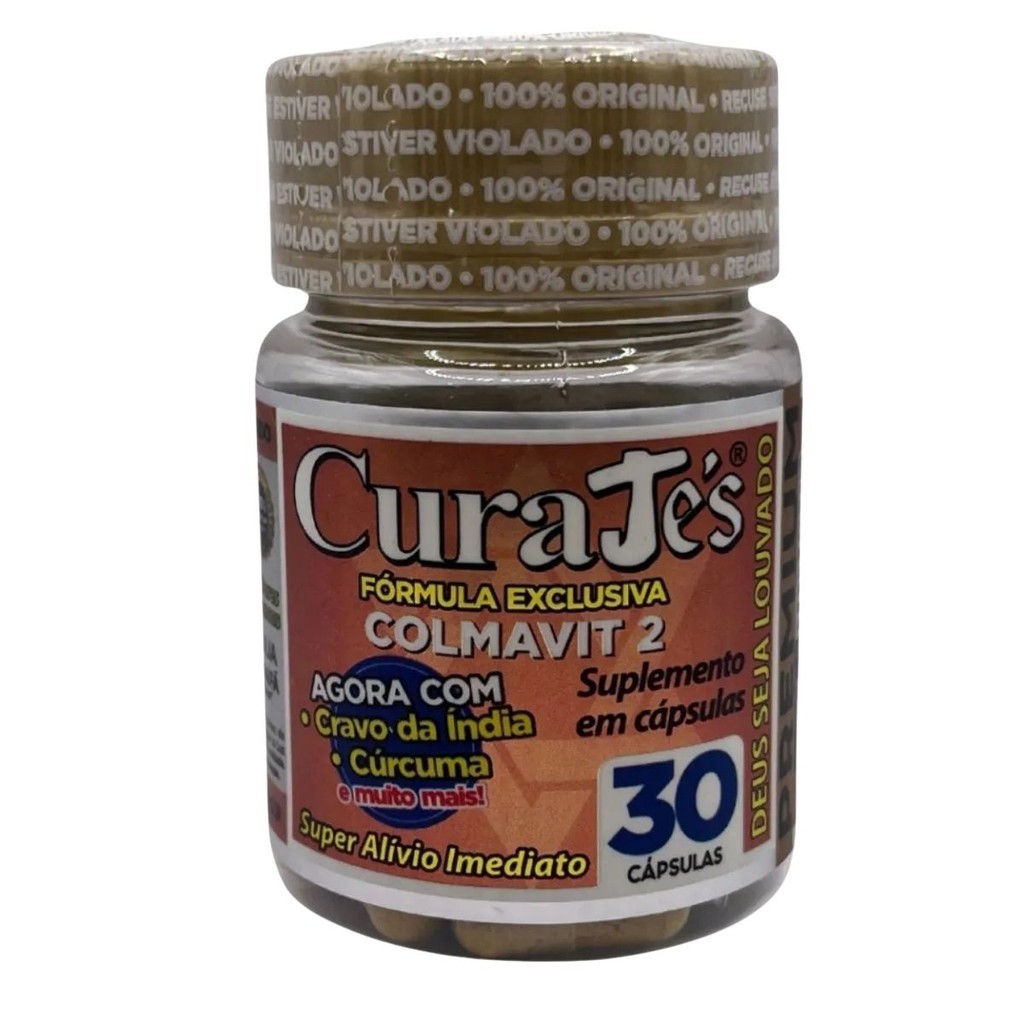 Suplemento Alimentar Curajes Balsamo Jes Original Oficial