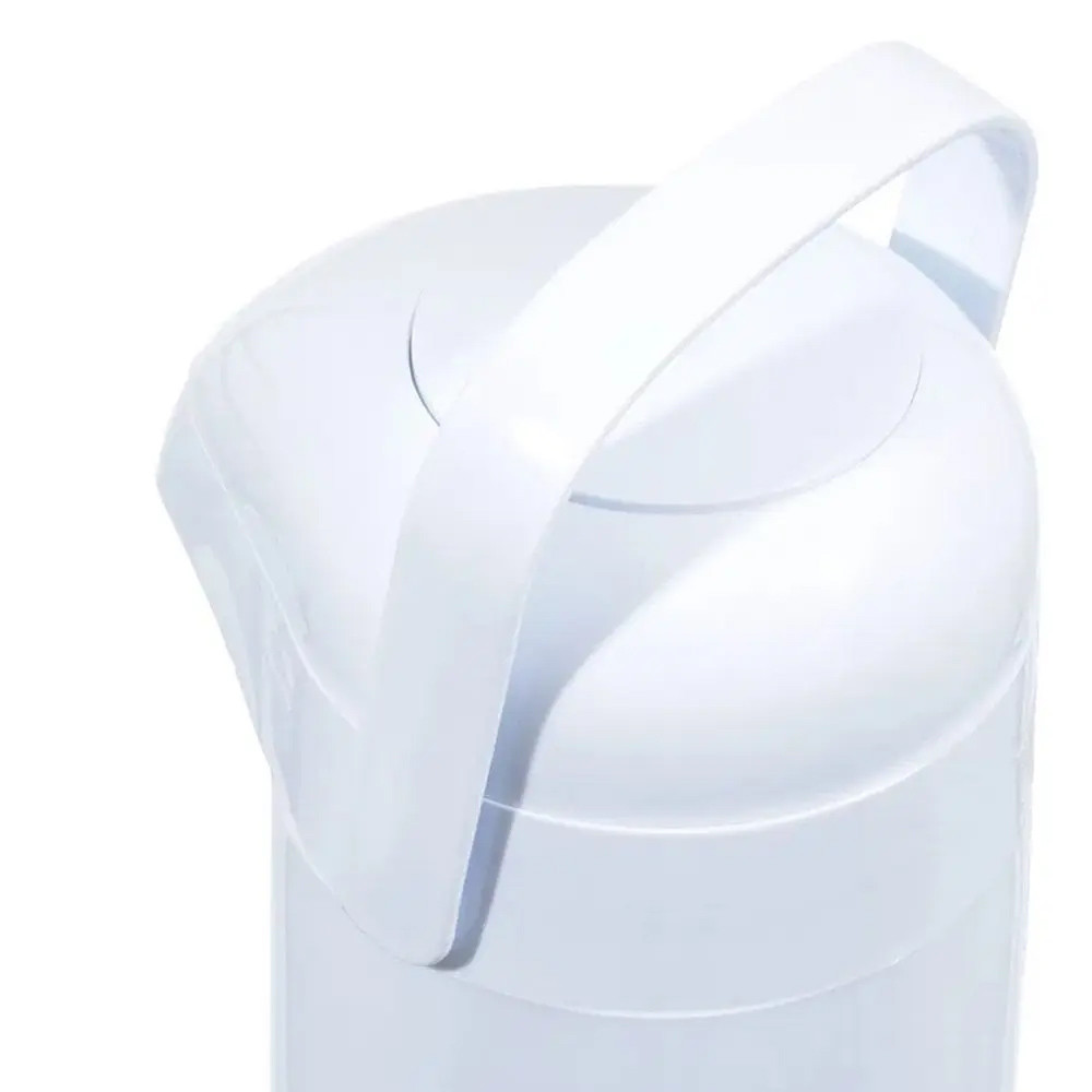 Garrafa Térmica Pequena Magic Pump Branca 500ml Quente Frio Café Chá