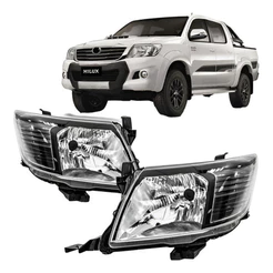 Par Farol Manual Hilux Pick-up Fume 2012 A 2015