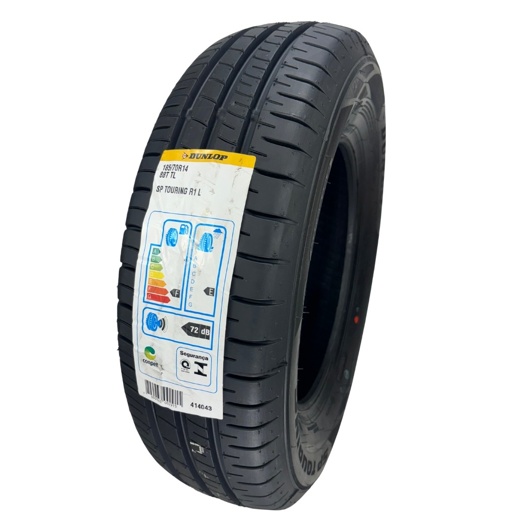 PNEU DUNLOP 185/70R14 88T SP TOURING R1 CORSA PRISMA GOL VOYAGE — imagem 2 de 2