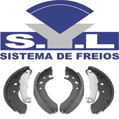 Sapata Lona Freio Traseiro FORD KA 1997 a 2013 SYL201705
