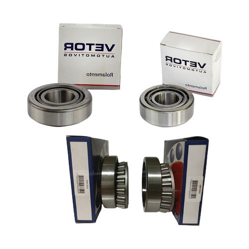 Kit 4 Rolamentos Diferencial Braseixos F1000 4x4 Após 1985