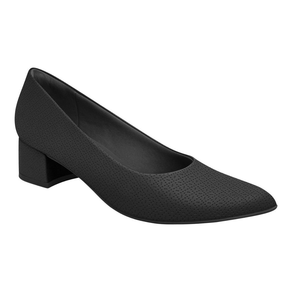 Sapato Scarpin Piccadilly Salto Grosso Medio Feminino 739015