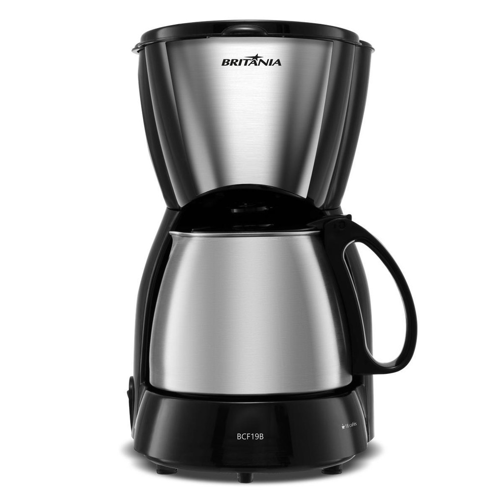 Cafeteira Britânia 18 Cafezinhos BCF19B 550W - Home Appliances
