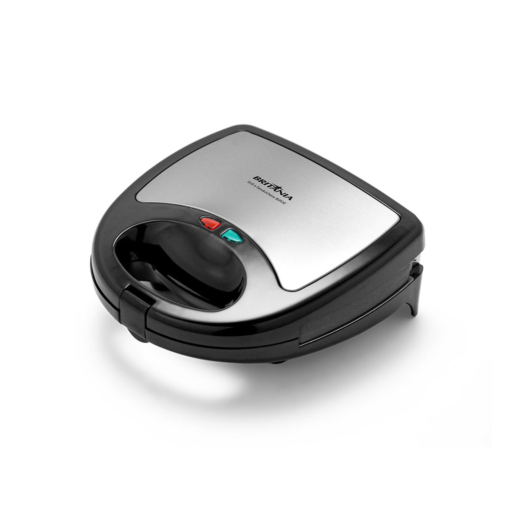 Grill e Sanduicheira Britânia BGR30 3 Chapas 750W - Home Appliances