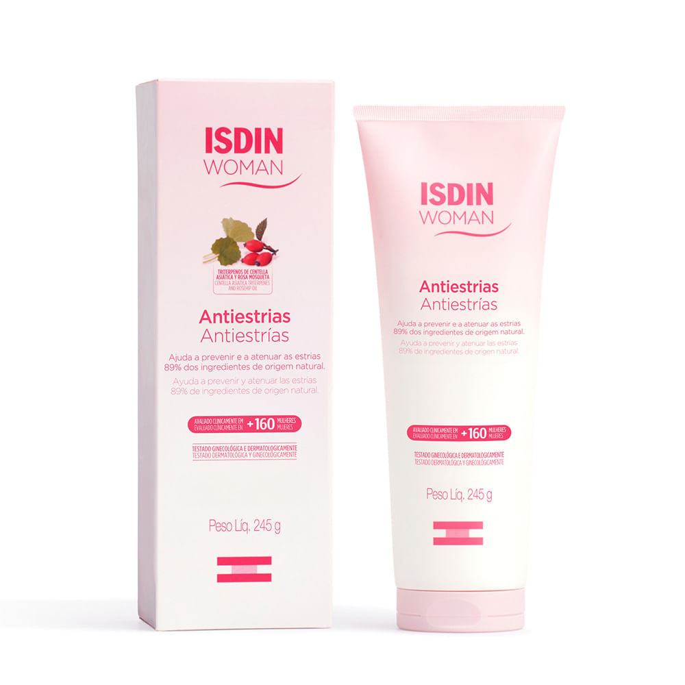 Creme Corporal Isdin Woman Antiestrias 245g - Beauty
