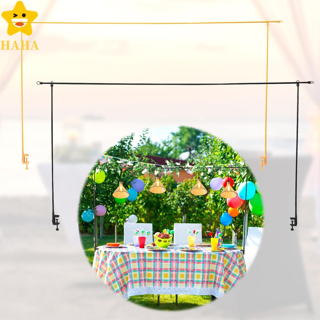 Sobre A Haste Da Mesa Suporte Com Braçadeira De Ferro Balão Arco Comprimento Ajustável Quadro Para Decoração Shopbc4557