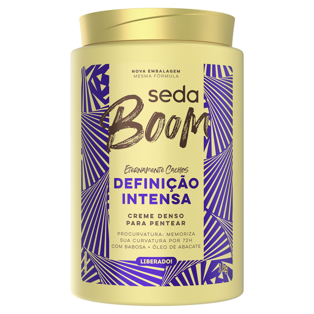 Creme De Pentear Seda Boom Definição Intensa 1Kg - Beauty
