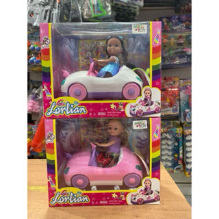 Boneca com Carrinho Unicórnio + Gatinho e Adesivos –Brinquedo Infantil Miki Toy em Oferta na Shopee