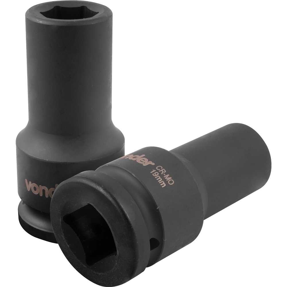 Soquete Sextavado Longo Impacto 19mm Encaixe 3/4 Vonder em Oferta na Shopee