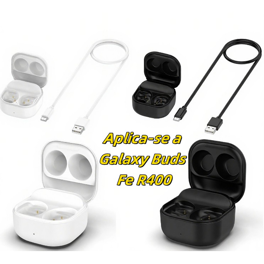 Estojo De Portátil Fones De Carregament Ouvido Rápido Para Galaxy Buds Fe R400