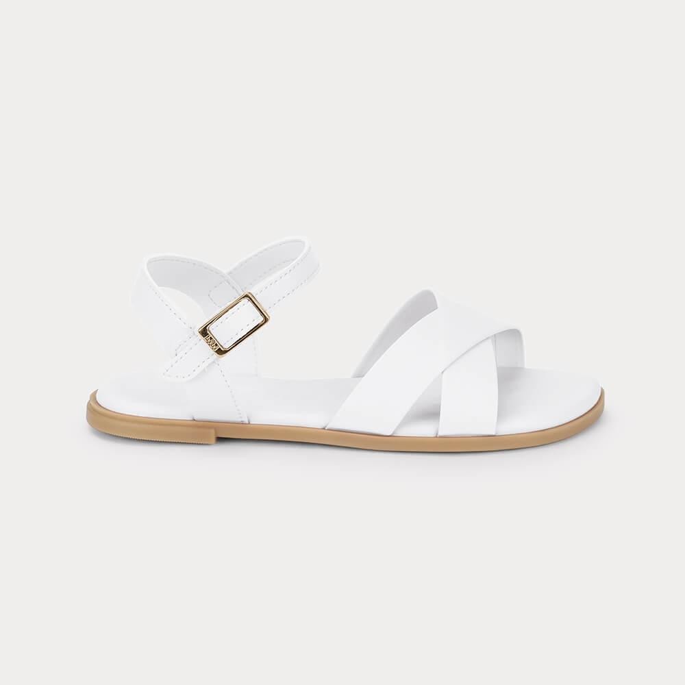 Sandália Infantil Bibi Shine Kids Branca em Oferta na Shopee