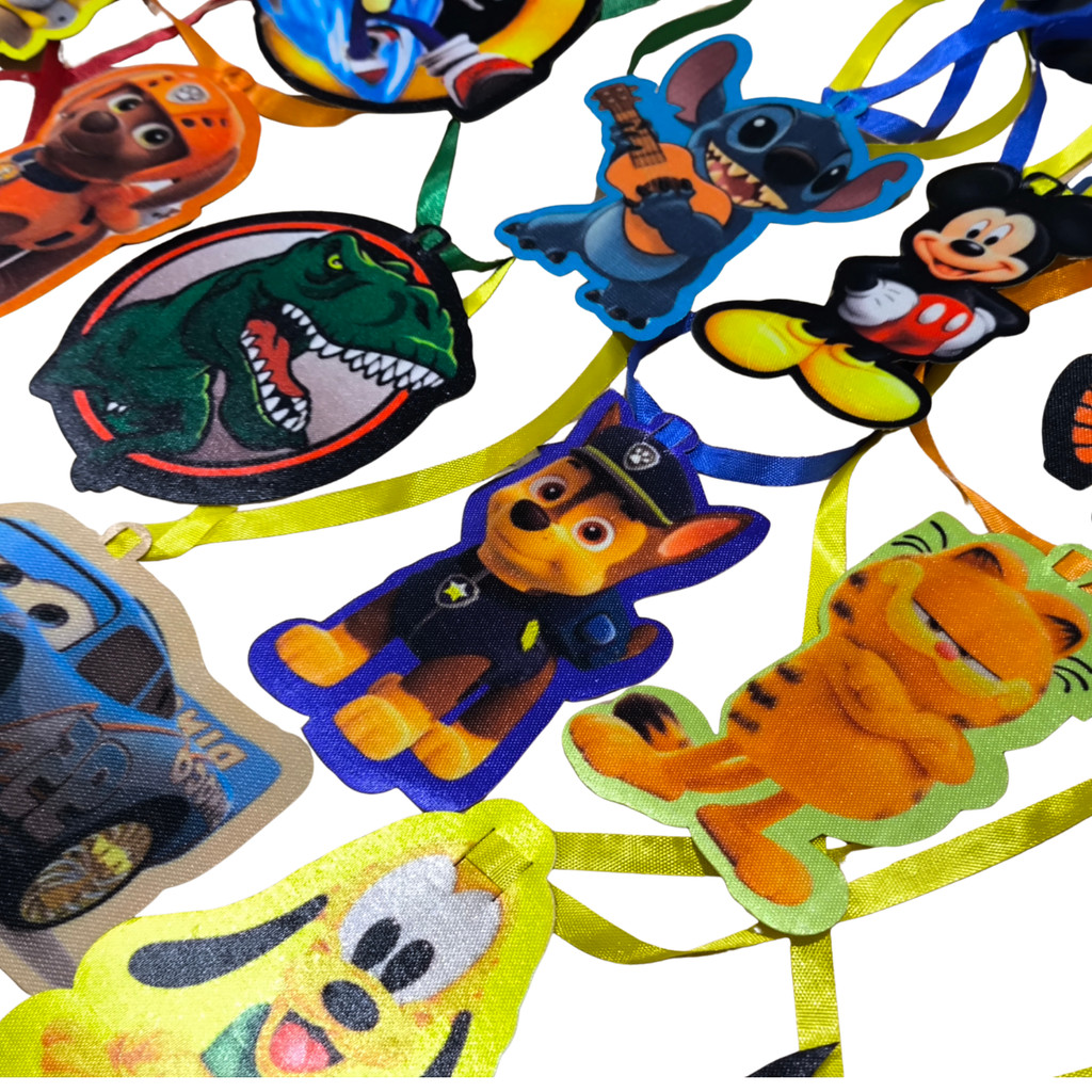 40 Gravatas Pet  Mistas Estampada Alto Brilho  Banho e Tosa