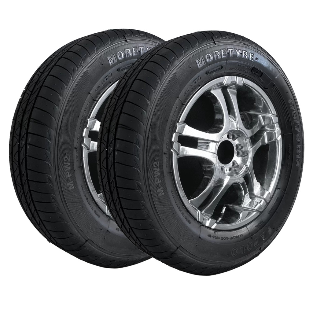 Pneu Morecap remold 2 Unid. 175/70 - R13 - 2 anos de Garantia