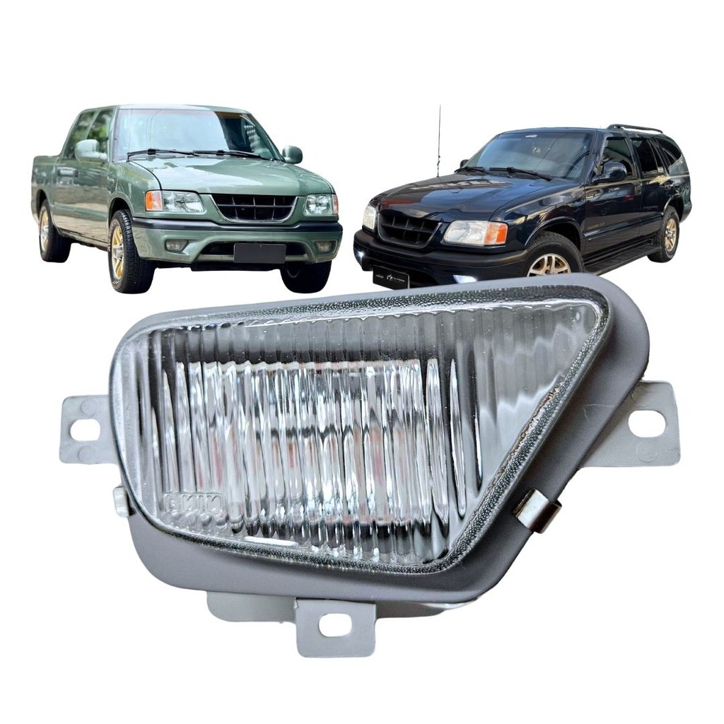 Farol Neblina Auxiliar Para GM S10 Blazer 1999 a 2000 Lado Direito Nino F-116 93268352