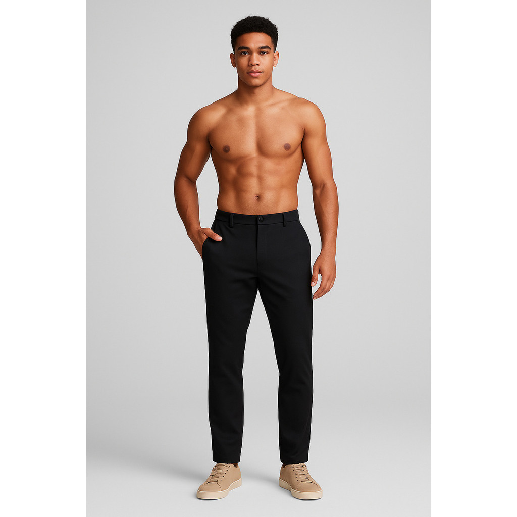 Calça Masculina Slim Alfaiataria Poliamida Elastano Esporte Premium Importada em Oferta na Shopee