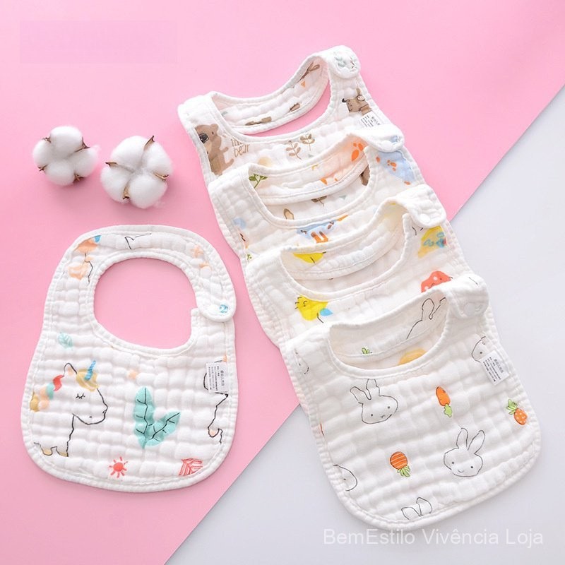 Babetes Juyujiao Baby Bibs Em Forma De U Bandana Alimentando Bib Saliva Toalha CriançAs Menina Menino/Roupas De Bebê/Ban