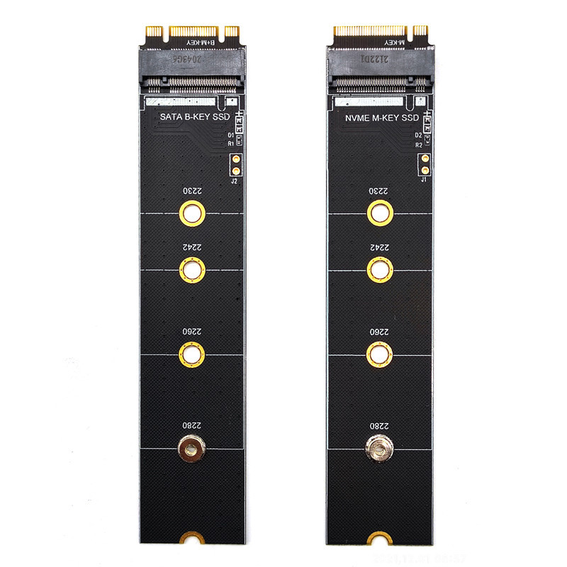 M . 2 SATA/NVME Protocolo PCI-E SSD Placa Adaptadora De Expansão B Chave/Interfa