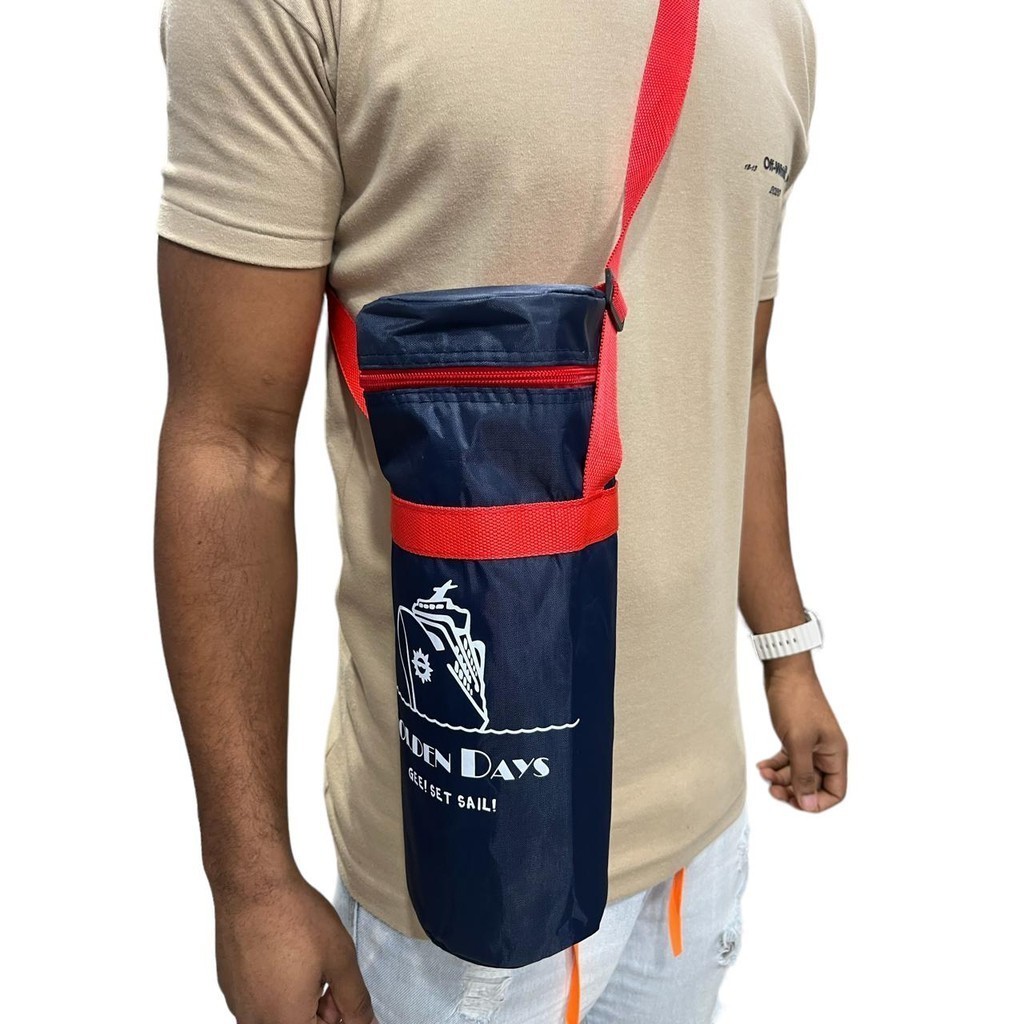 Bolsa Térmica Isotérmica Saco Porta Garrafa de Água Portátil com Alça Ajustável  1,5l ou 2l em Oferta na Shopee