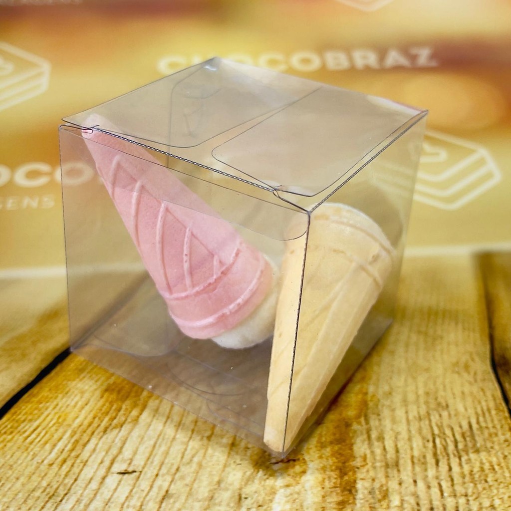 10~50 CAIXA CUBO ACETATO 6X6X6 ID5240 (IDEIA) ESSENCIAL em Oferta na Shopee