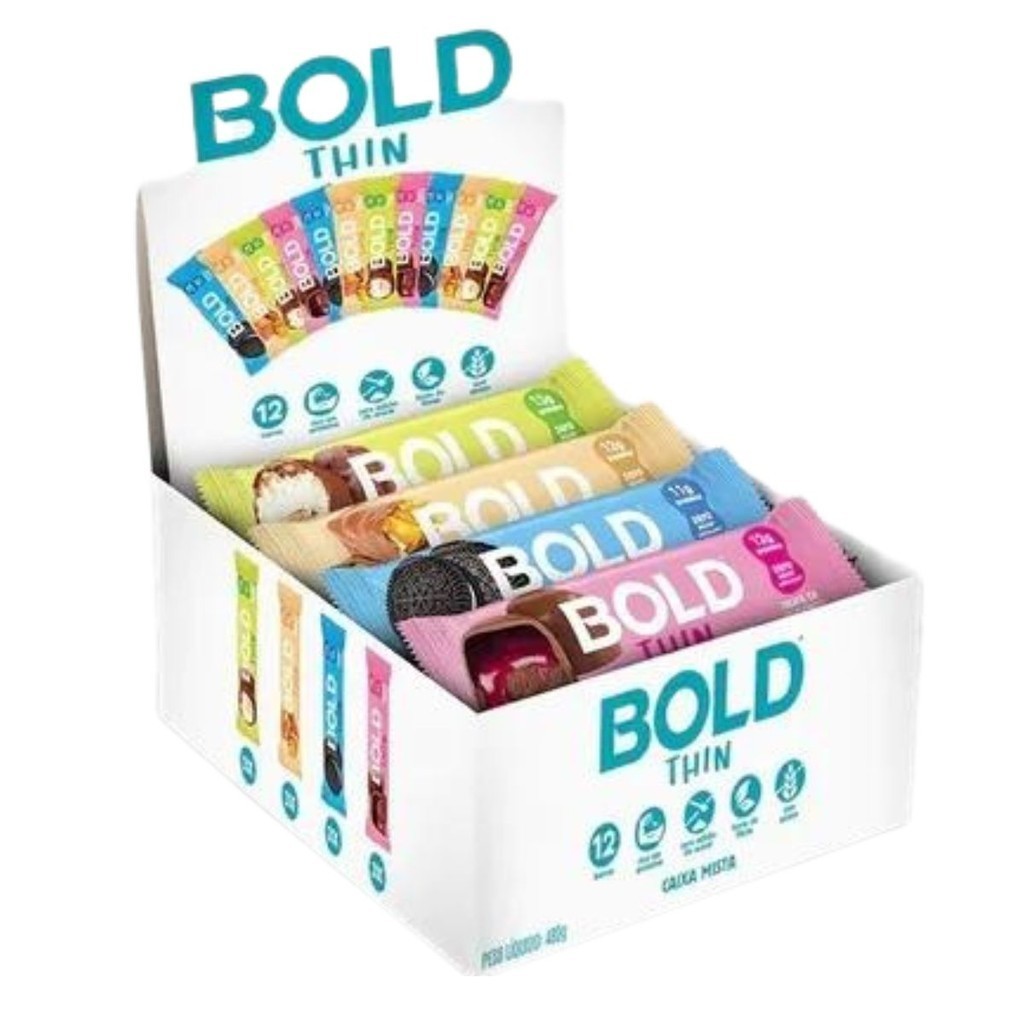 Bold Thin 40g C/12 Bold Snacks - Food & Beverages