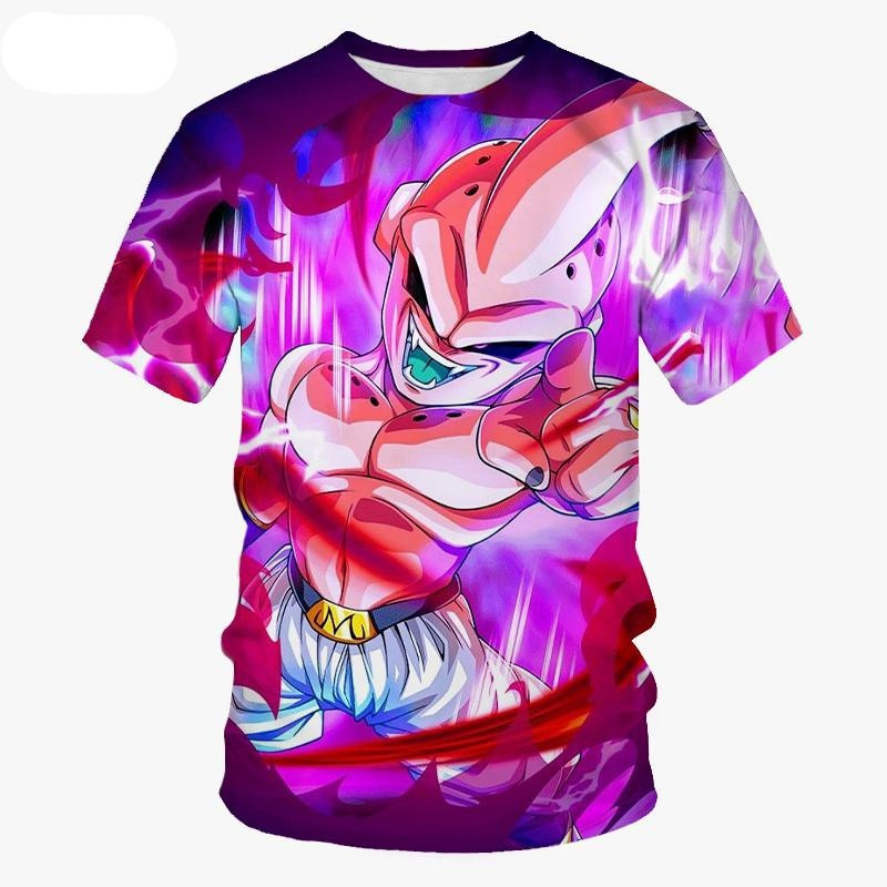 3D Meninos Meninas Crianças Graffiti Impresso Camiseta, Anime Camiseta Casual de Manga Curta, Moda Urbana, 100 ~ 6XL, No