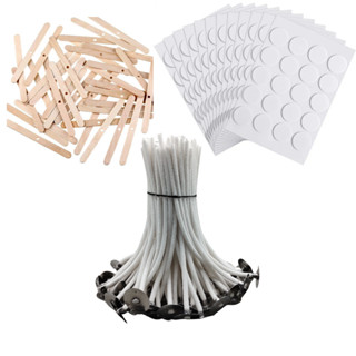 Pavio Velas Decorativas algodão parafinada 3mm 10CM - 100Uns com 100 Adesivos - 25 Centralizador em Oferta na Shopee