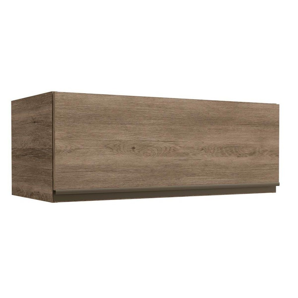 Armário Aéreo p/ Cozinha Maxxi G773 c/ 1 Porta Basculante 80cm Nogal - Kappesberg - Home & Living
