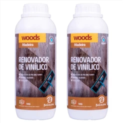 Renovador De Vinílico 1kg Limpa E Ativa A Cor - Kit 2 Und