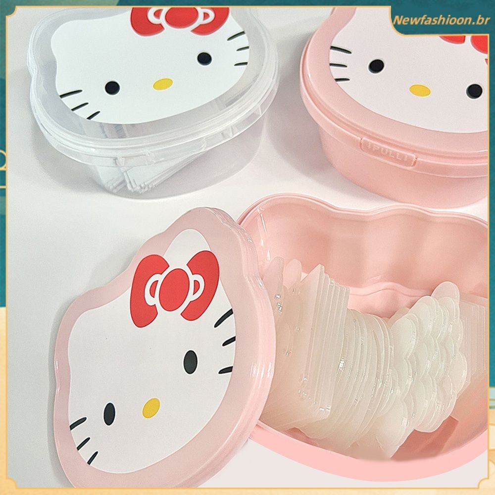 Sanrio Hello Kitty Caixa De Armazenagem Classificação De Mesa Sobremesas Almoço Bento