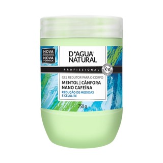 Gel Redutor Crioterápico D’água Natural Cafeína - 750g em Oferta na Shopee
