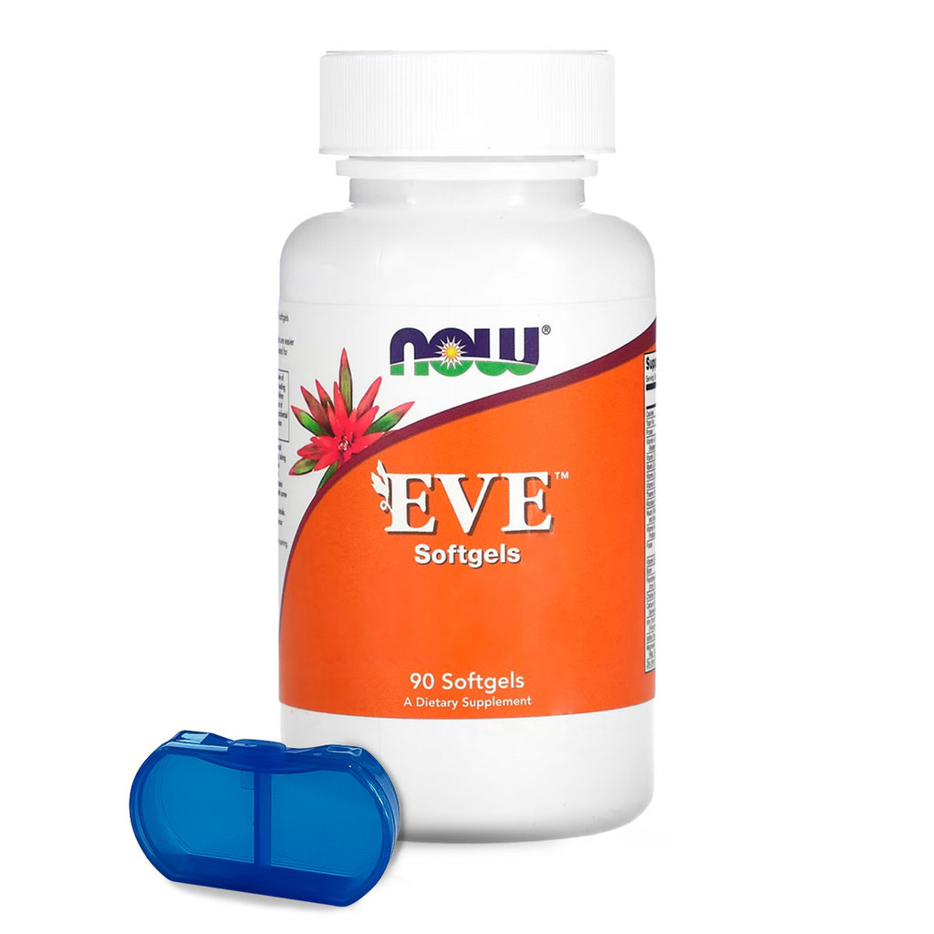 Multivitamínico Eve Mulheres Now 90 Soft + Porta Cápsulas